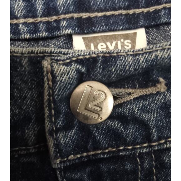 VTG LEVIS L2 MENS BAGGY STRAIGHT CARPENTER SKATER Hong Kong JEANS Y2K (29×28) - Picture 9 of 10